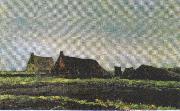 Vincent Van Gogh Cottages Germany oil painting artist